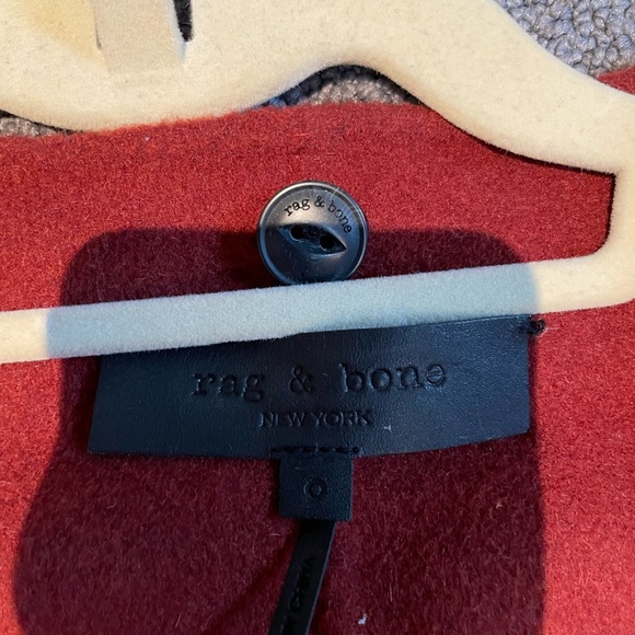 Rag & Bone Wool Coat Size 0 Brand New - Picture 3 of 3